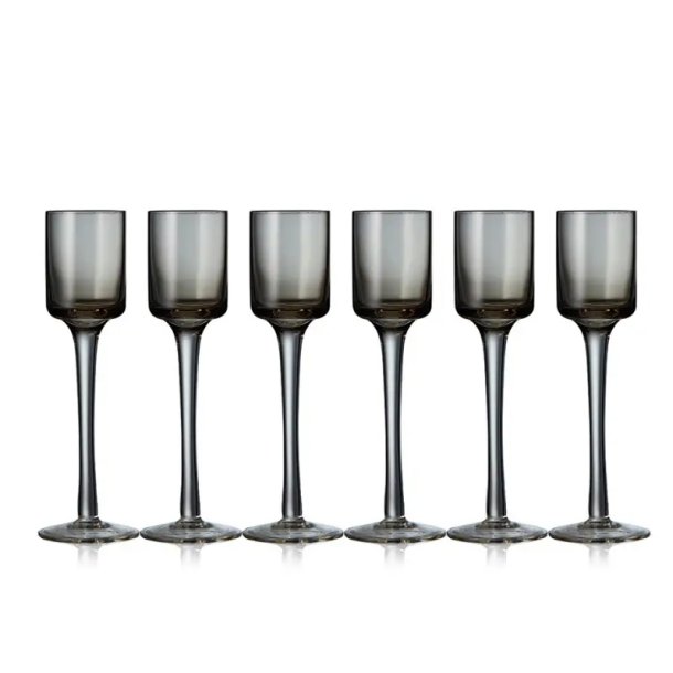 Lyngby Glas Snapseglas 6 stk. - 5 cl. - Glas - Isenkram ApS